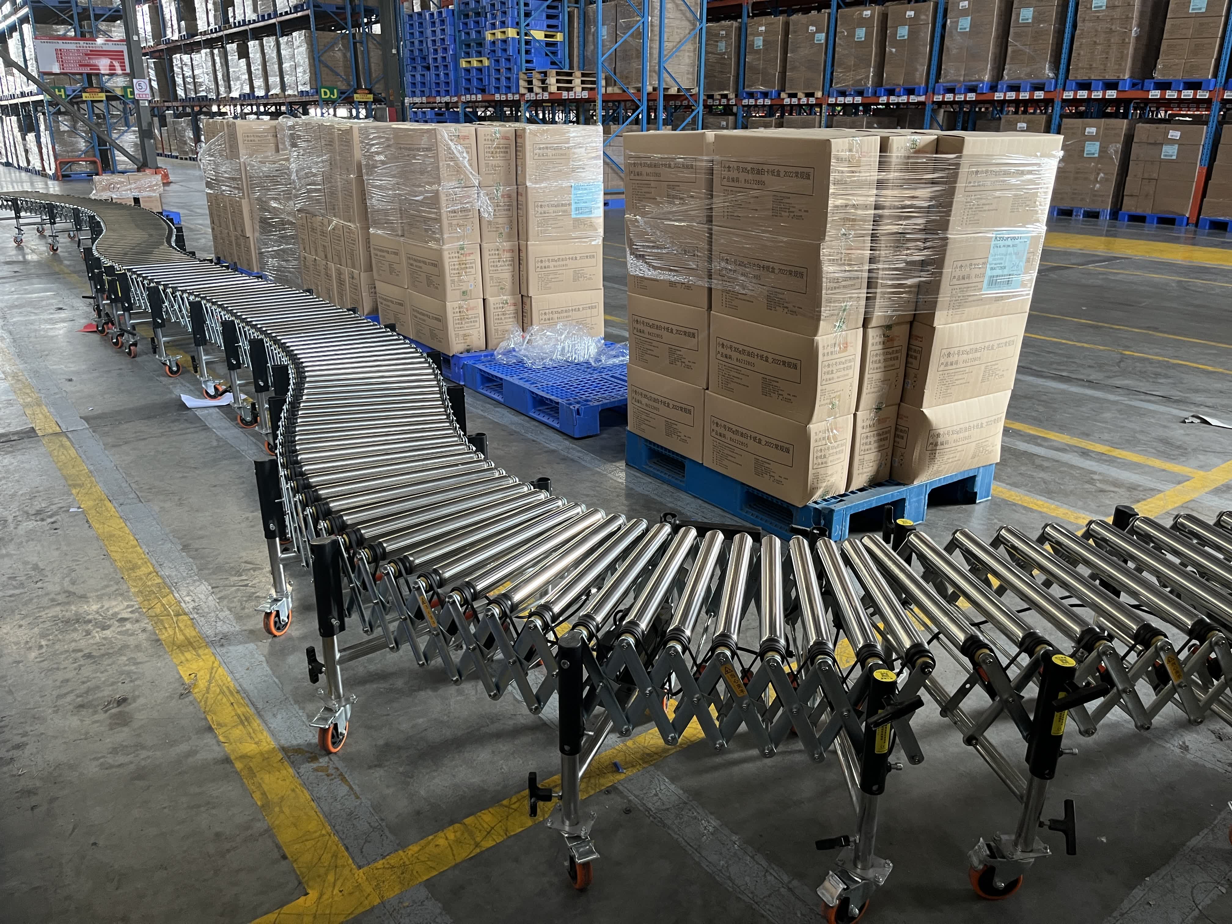 Arrabol-garraiatzailearen edozein biraketa biltegian