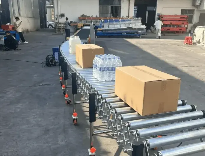 动力滚筒线的结构与定制应用展示