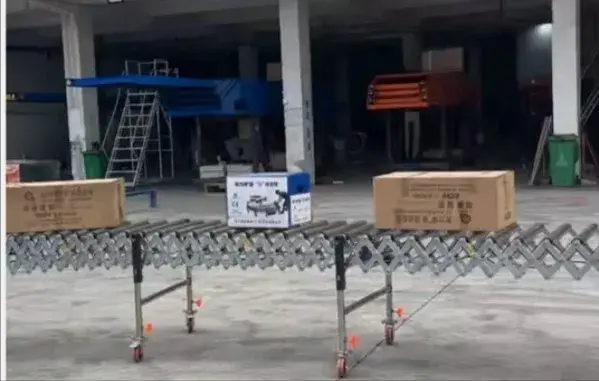 動力滾筒線用於工位間物料周轉