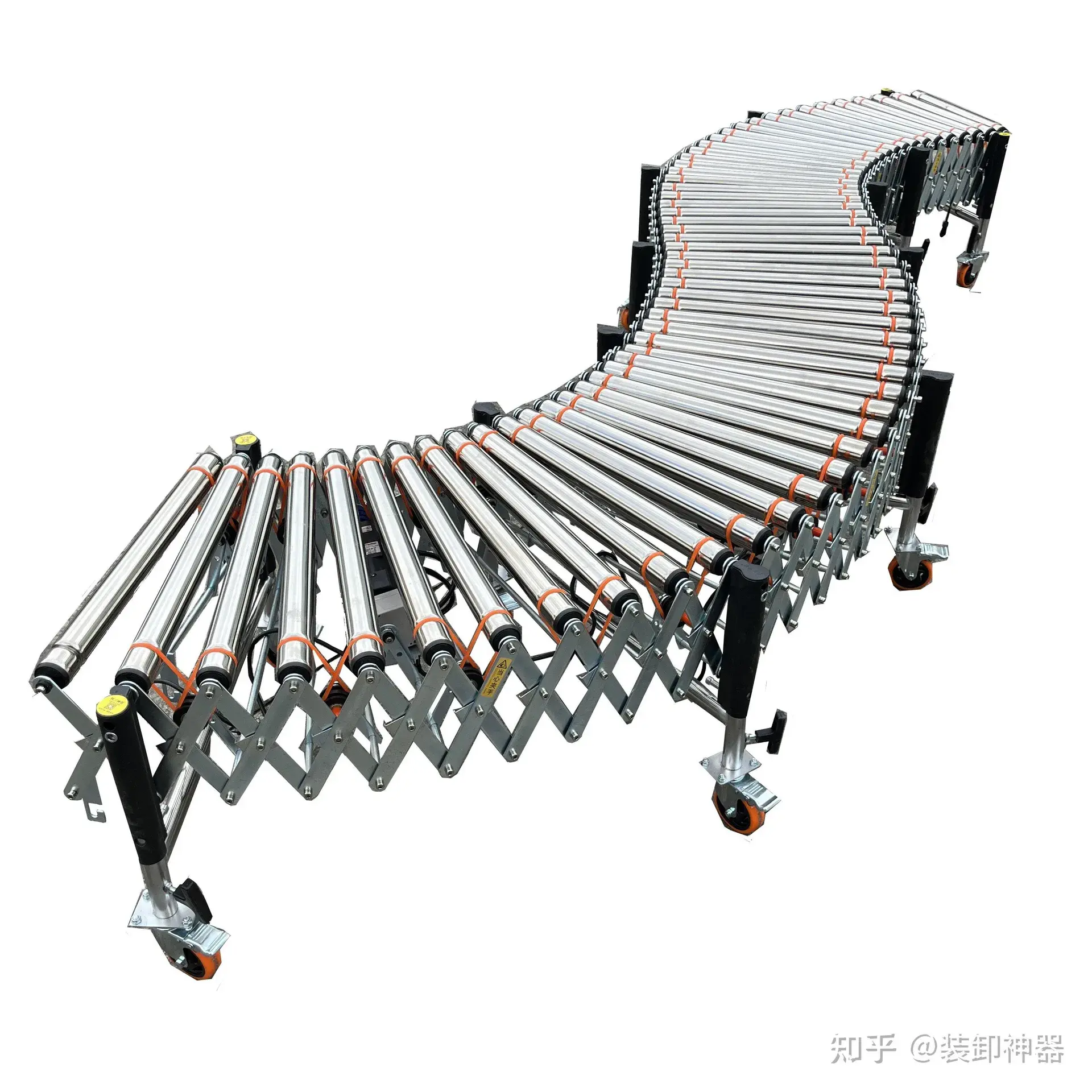 用於車間物料周轉的動力滾筒線
