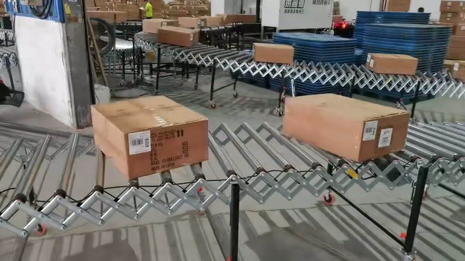 Caso de conexión para el traslado interno de mercancías embaladas en cajas