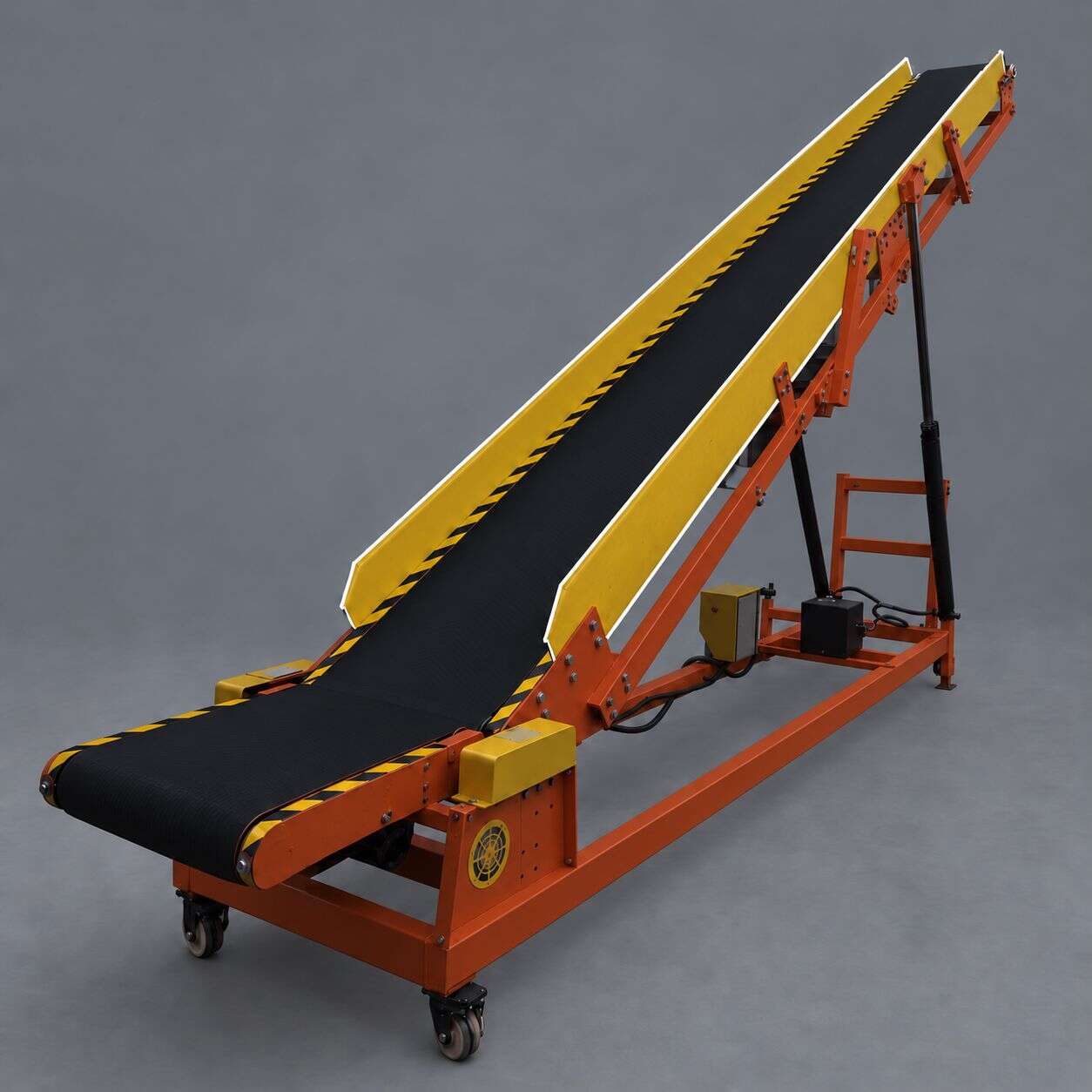 #2 Climbing Conveyor Guardrail (along the machine edge)