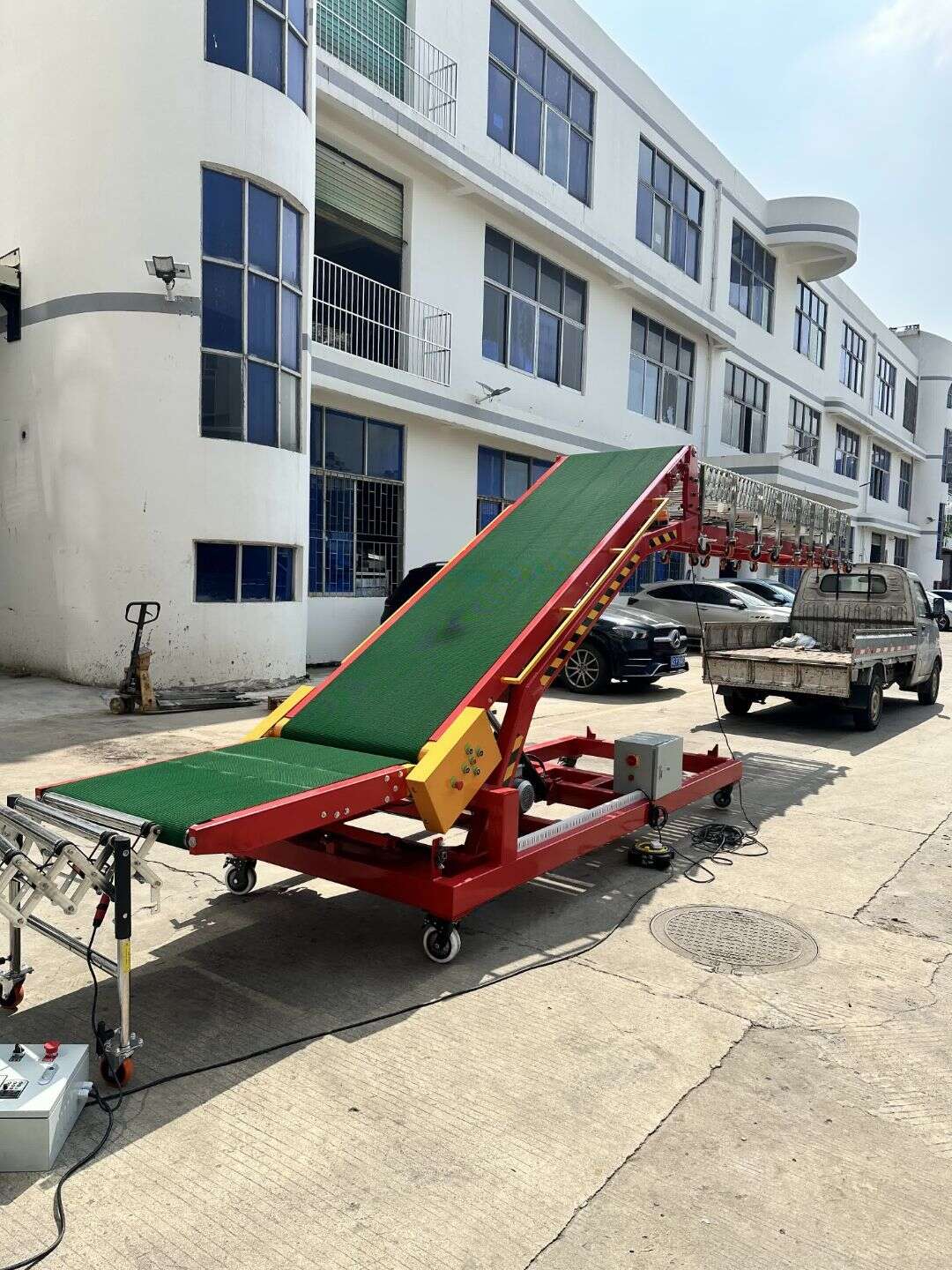 重型爬坡機 裝車演示