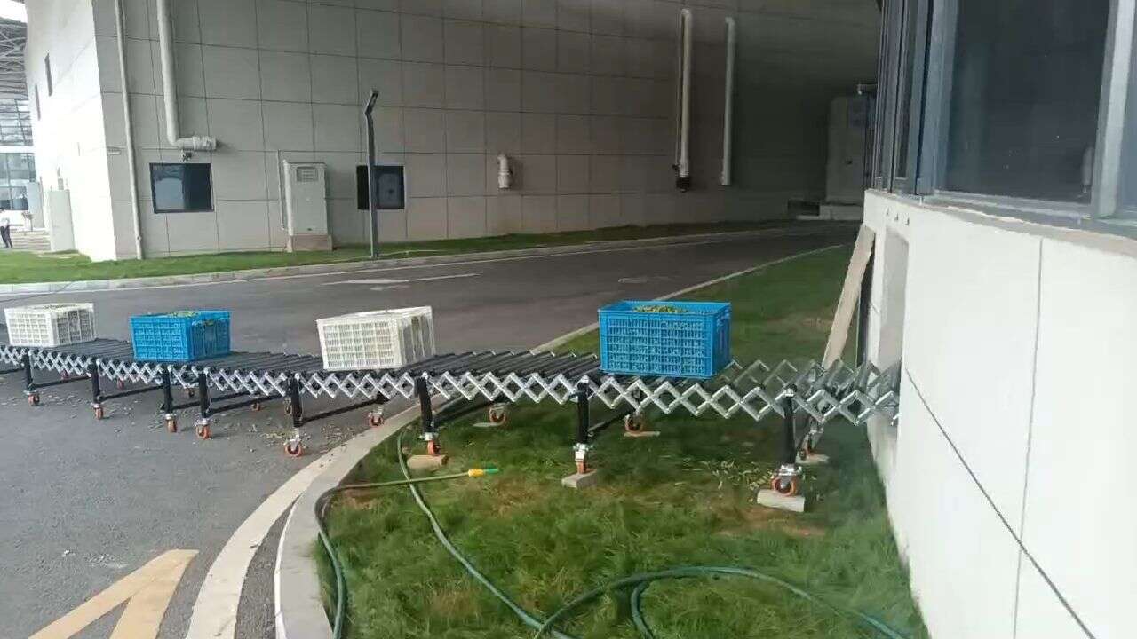 防水滾筒輸送機室外移倉