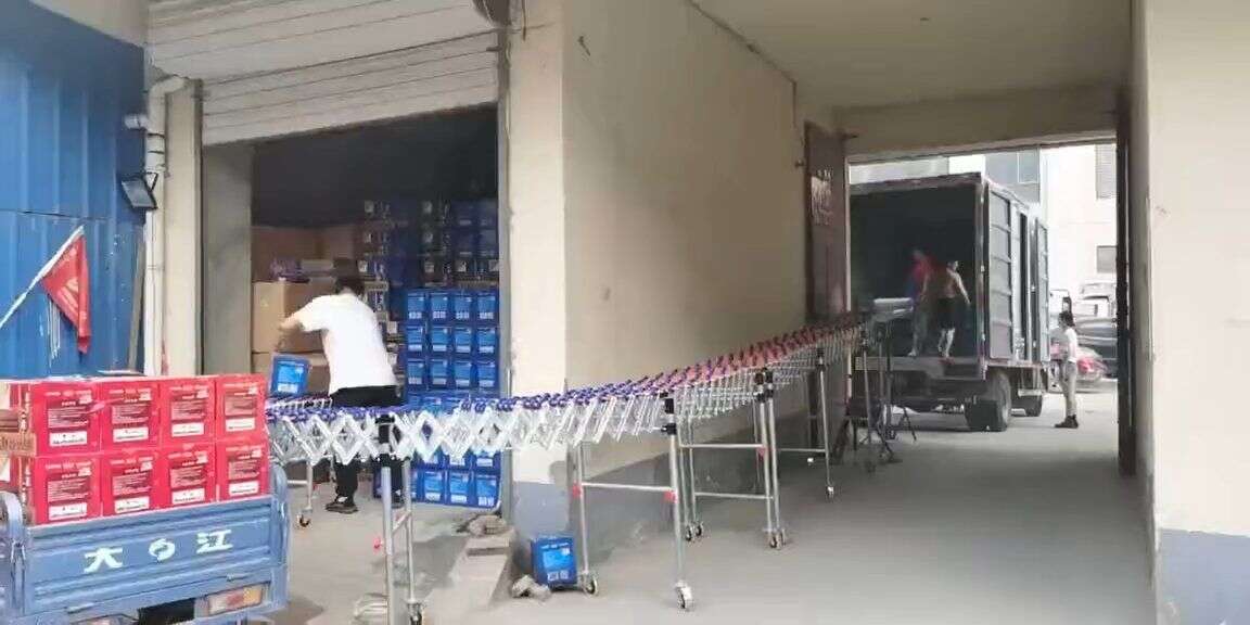 滑輪輸送機酒倉卸貨轉彎