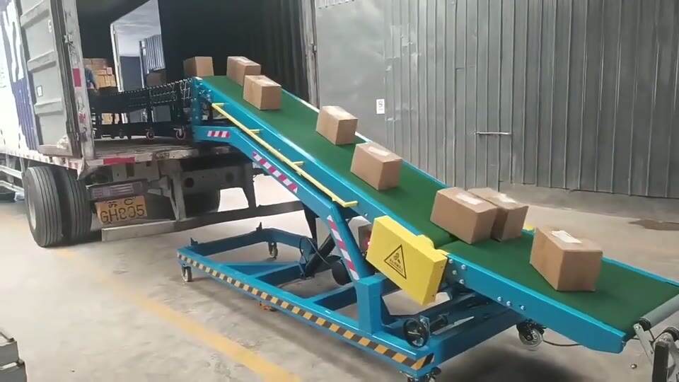 Height-Difference Connection Case for Carton Loading and Unloading