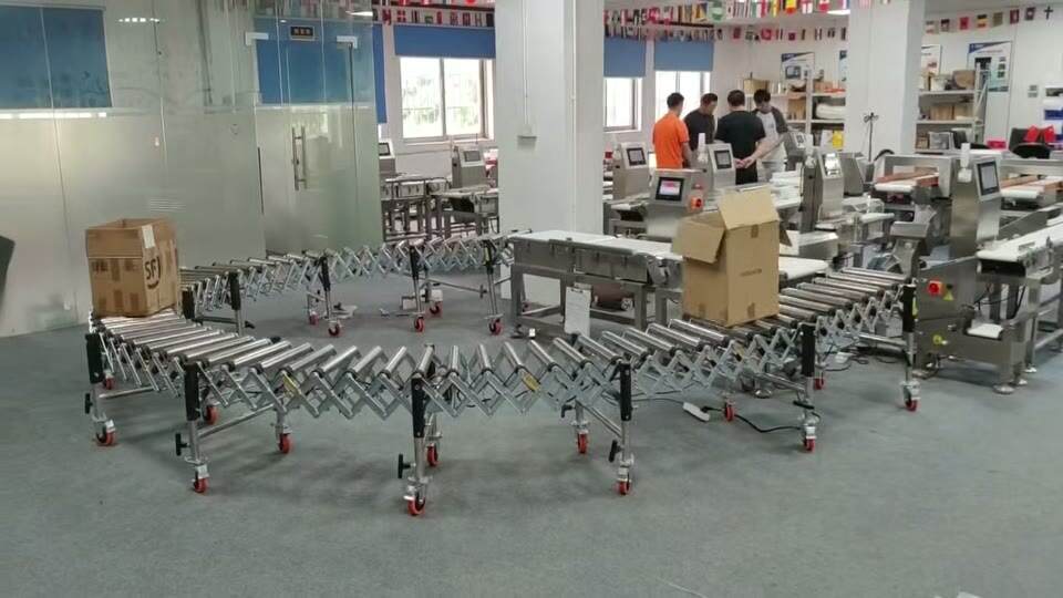 展厅纸箱U形转弯输送演示案例